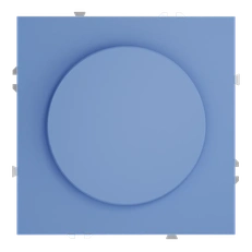 Изображение Светорегулятор встраиваемый VOLTUM S70 поворотно-нажимной 600 Вт (деним)